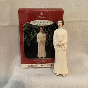 Star Wars Princess Leia Vintage Christmas Keepsake Ornament by Hallmark 1998 NEW